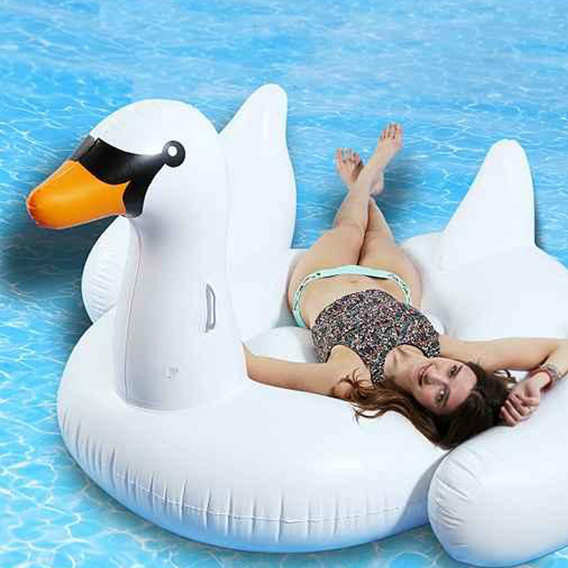 Swan Giant Pool Float