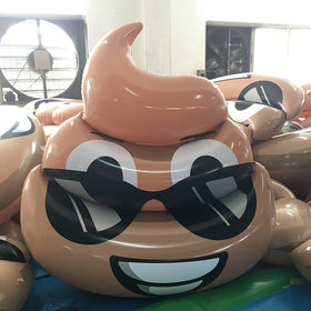 Smiling Poop Emoji Floater