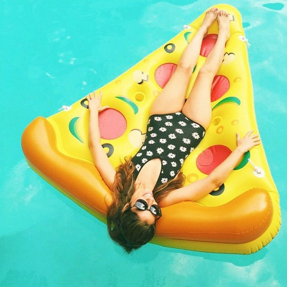 Giant Pizza Slice Bed Float