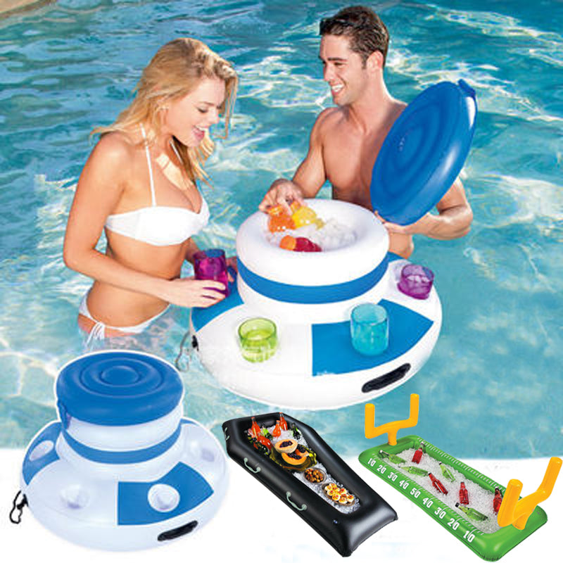Inflatable Ice Bucket Drink and Food Holder1