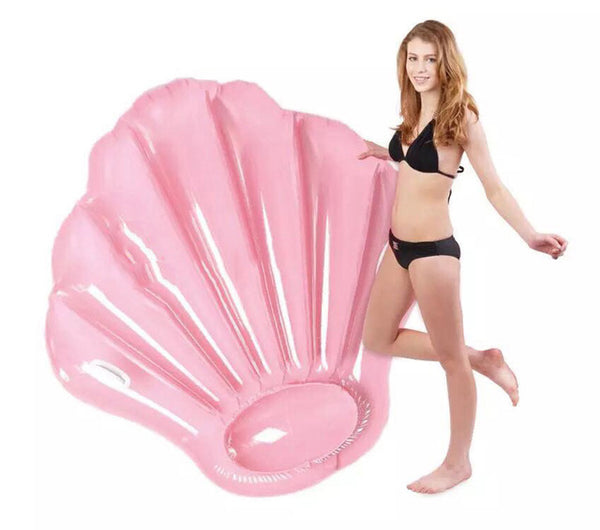 Pink Scallop Shell Floating Bed